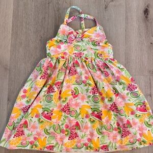 Tommy Bahama Girls Tropical Fruit Sundress - Size 6